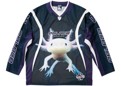 Palace Building Your World Hockey Jersey Purple - authentic Palace apparel