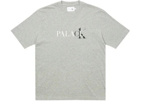 Palace CK1 T-shirt Light Grey Heather - authentic Palace apparel