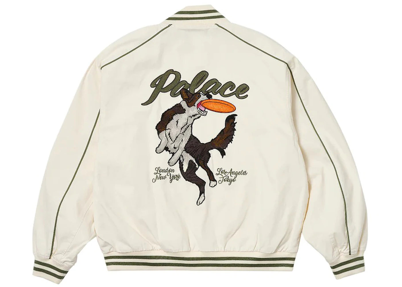 Palace Catch It Bomber Jacket Cement - vue secondaire A