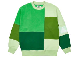 Palace Colour Block Crew Green