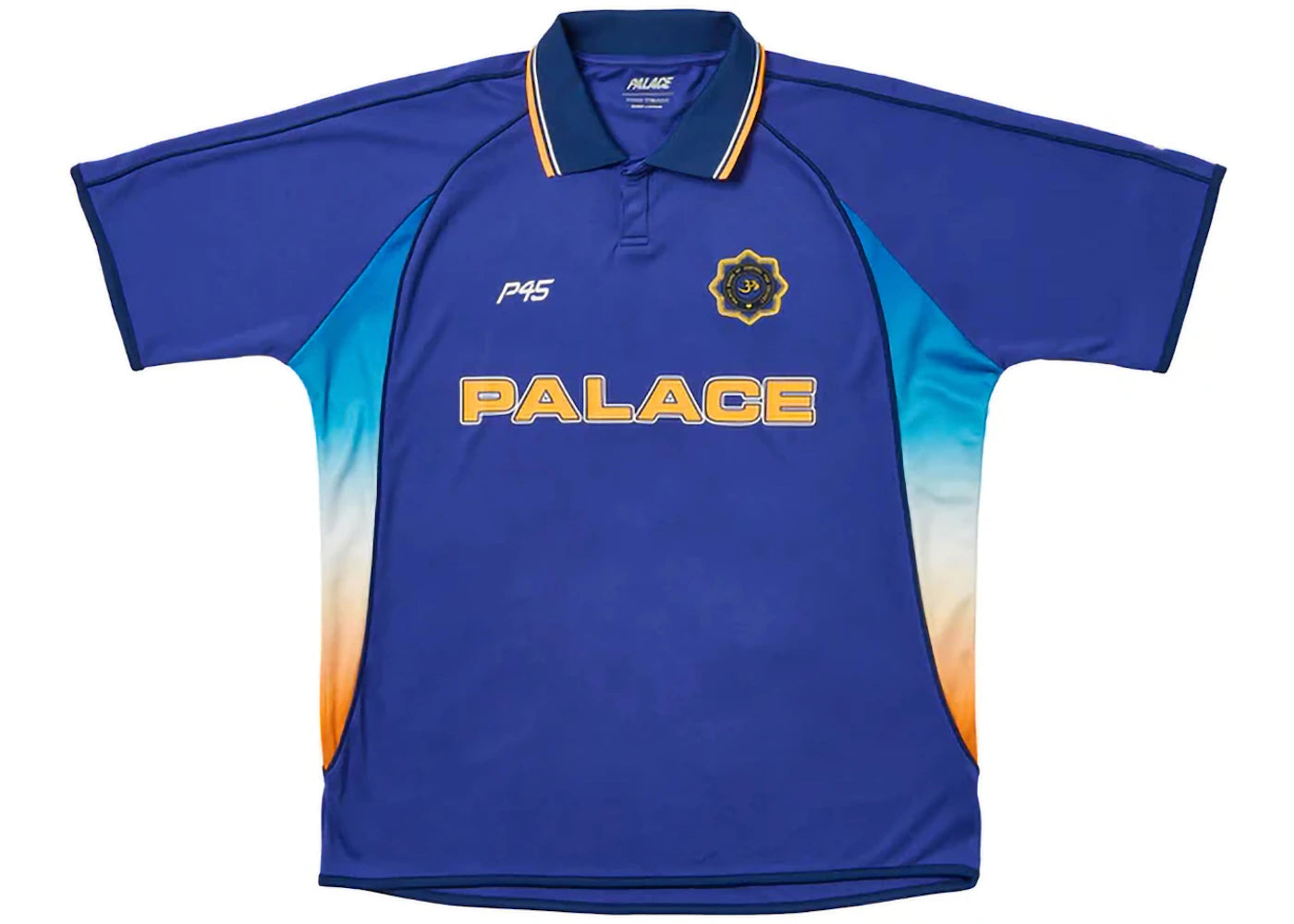 Palace Cricket Jersey Blue - vue secondaire A