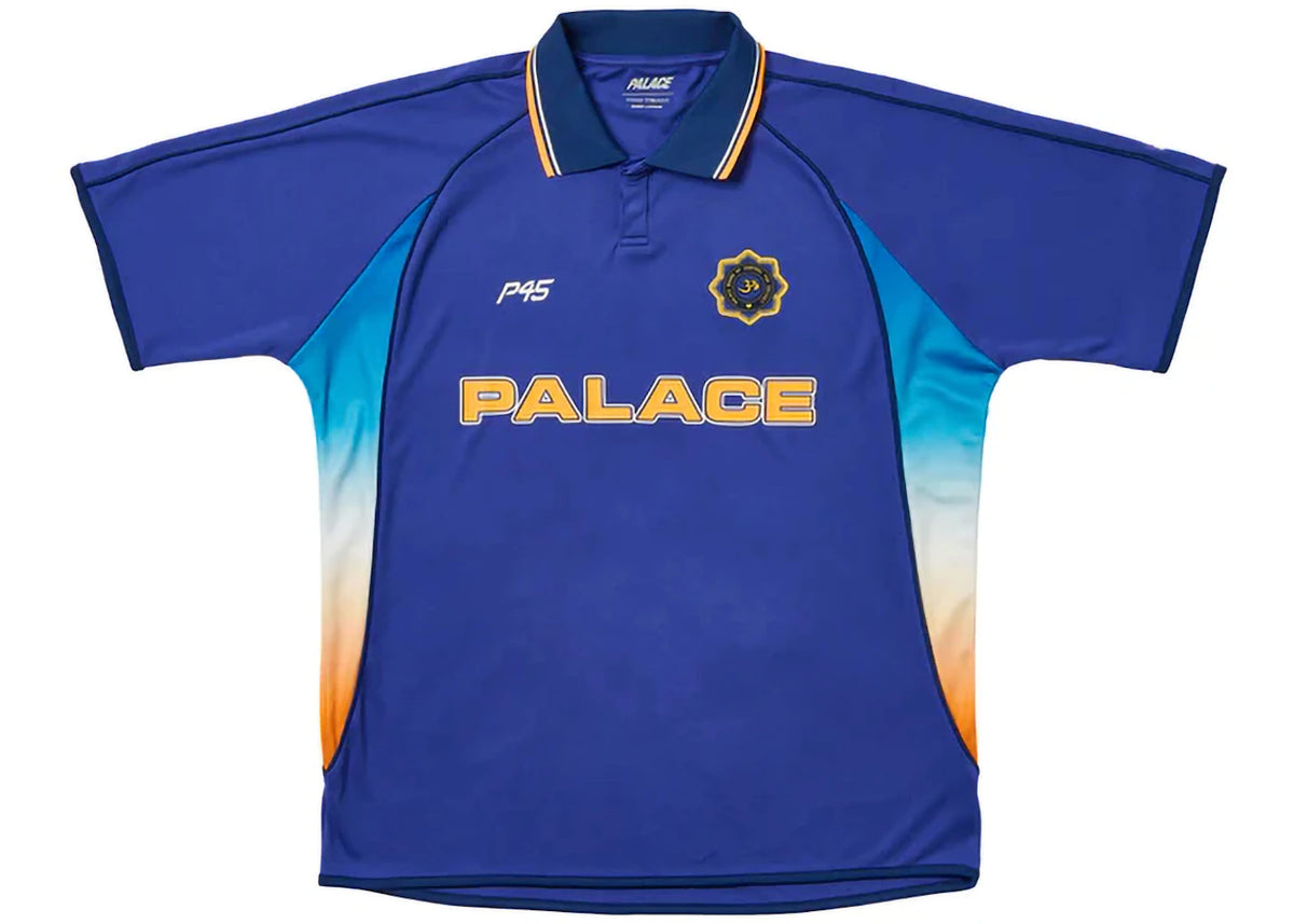 Palace Cricket Jersey Blue - vue 360