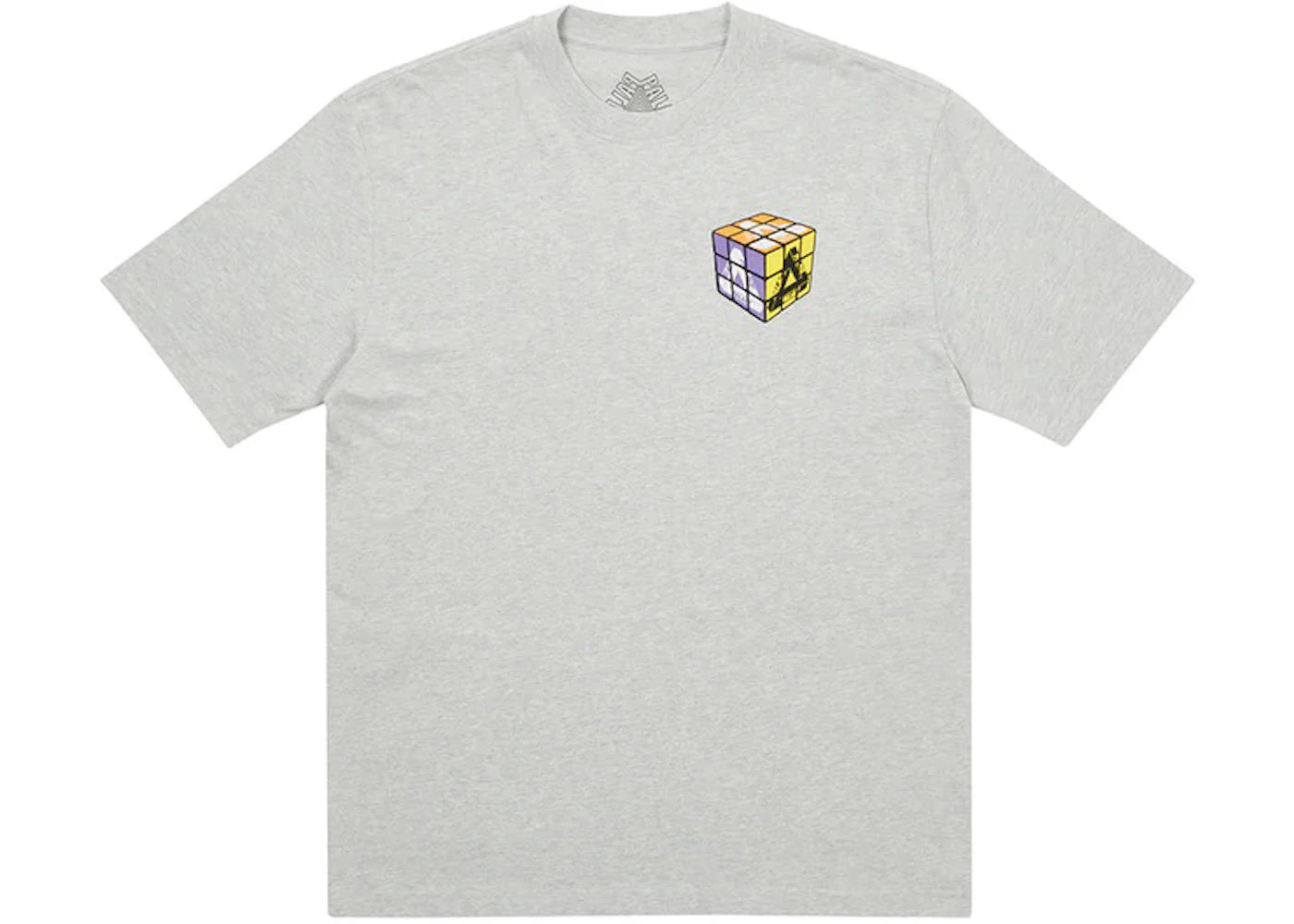 Palace Don't Be Square T-shirt Grey Marl - vue secondaire B