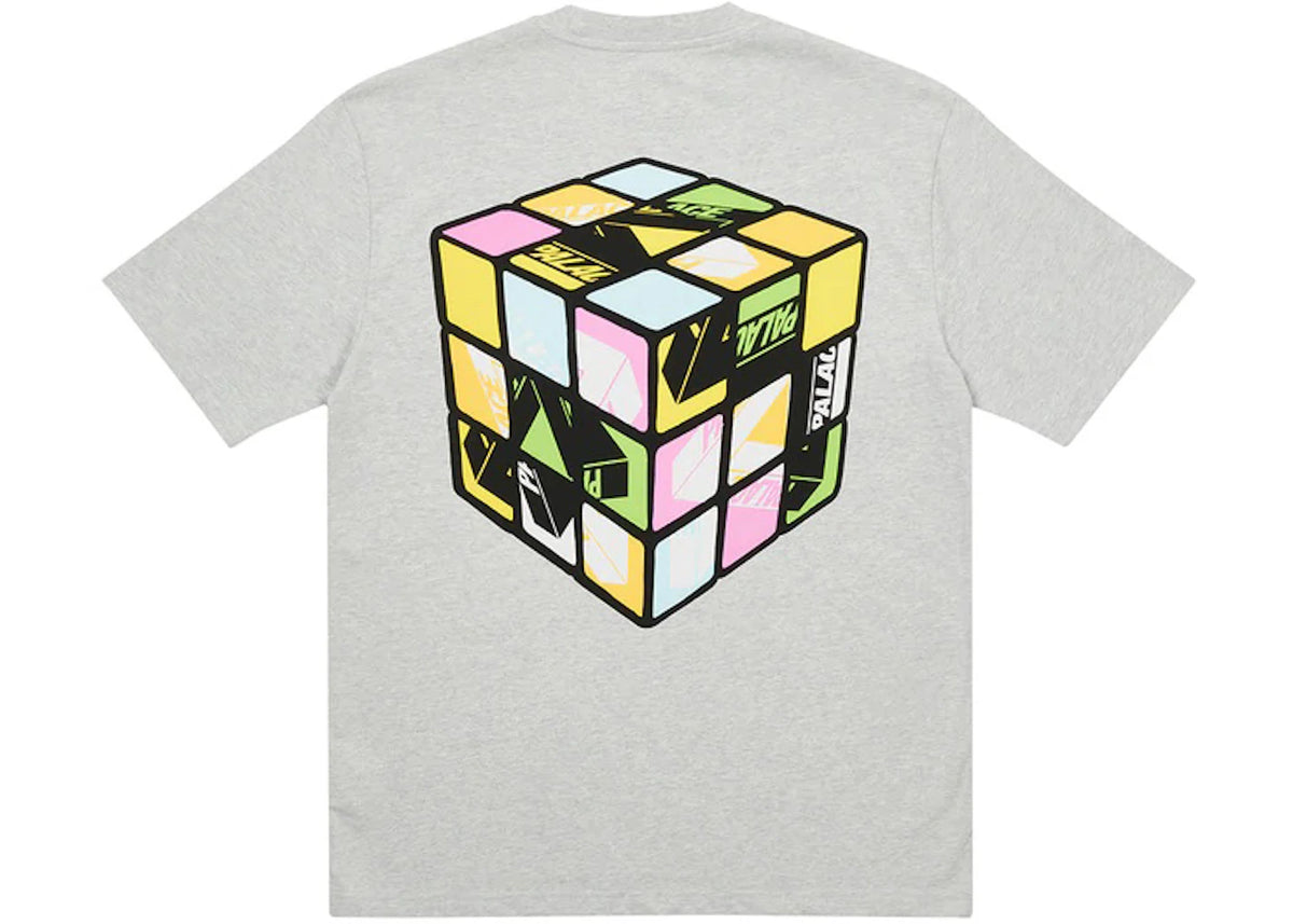 Palace Don't Be Square T-shirt Grey Marl - vue secondaire A