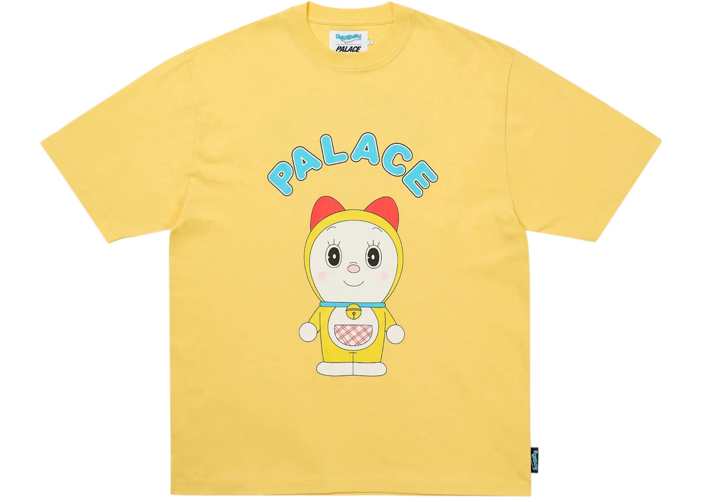 Palace Doraemon T-Shirt Blessed Yellow - vue secondaire A