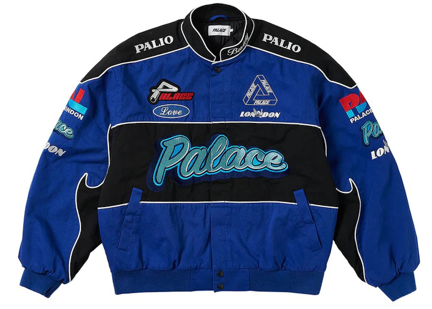 Palace Fast Cotton Jacket Blue - vue secondaire A