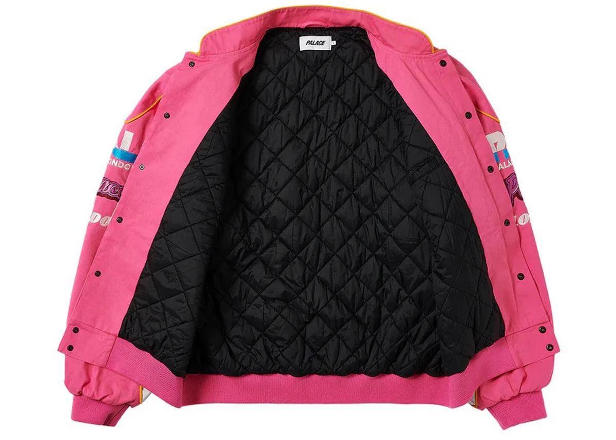 Palace Fast Cotton Jacket Pink - vue secondaire B