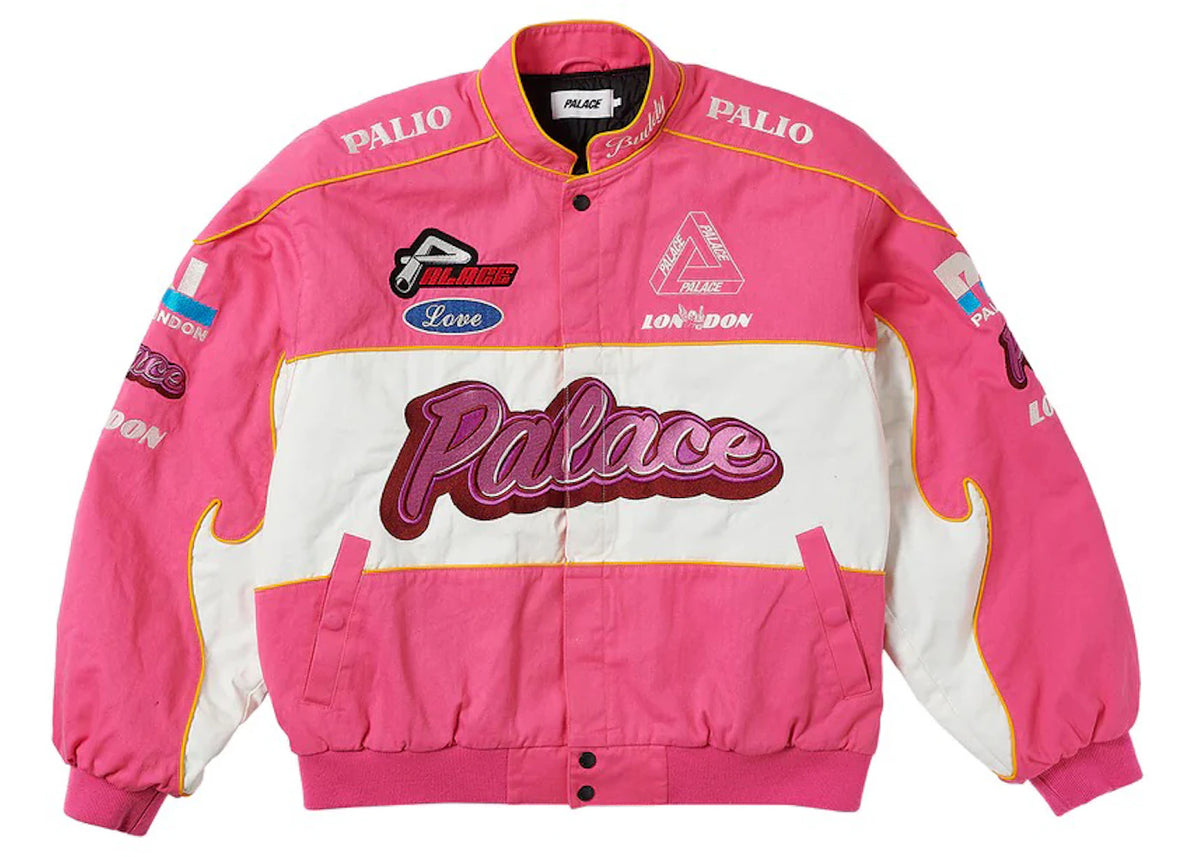Palace Fast Cotton Jacket Pink - vue secondaire A