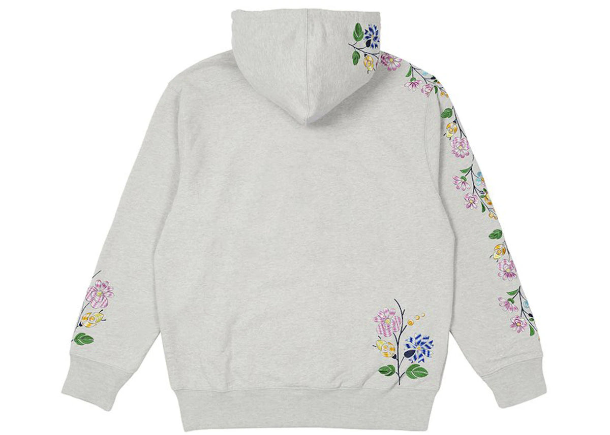 Palace Flower Stitch Hood Grey Marl - vue secondaire B