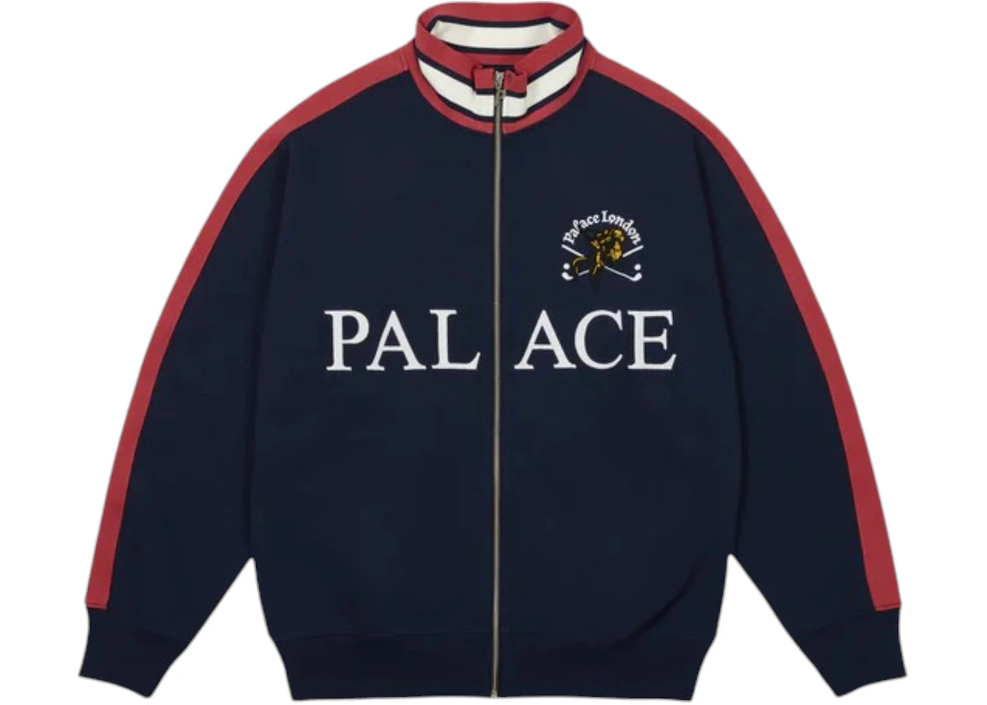 Palace Geezer Zip Funnel Navy - vue secondaire A
