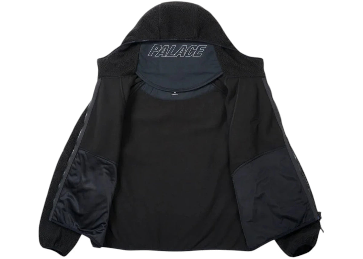 Palace Getting Higher Therma Fleece Jacket Black - vue secondaire B