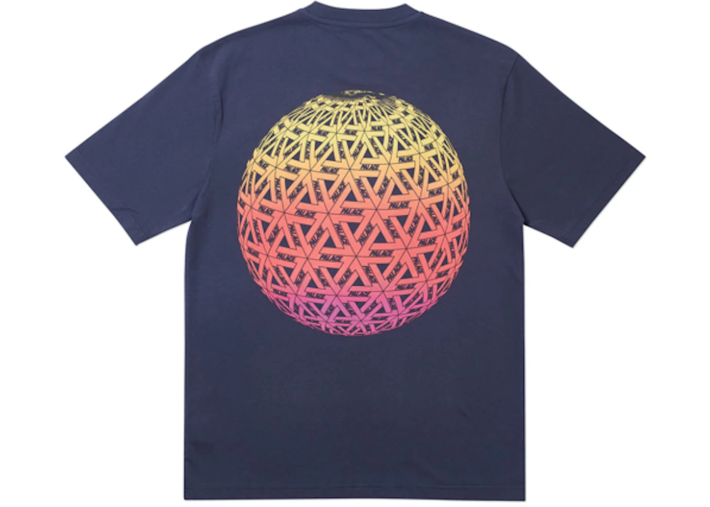 Palace Globular T-Shirt Navy - vue secondaire B
