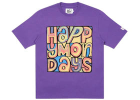 Palace Happy Mondays Cover T-Shirt Purple