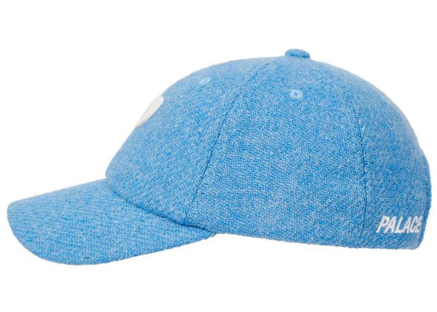 Palace Harris Tweed 6-Panel Light Blue - vue secondaire B