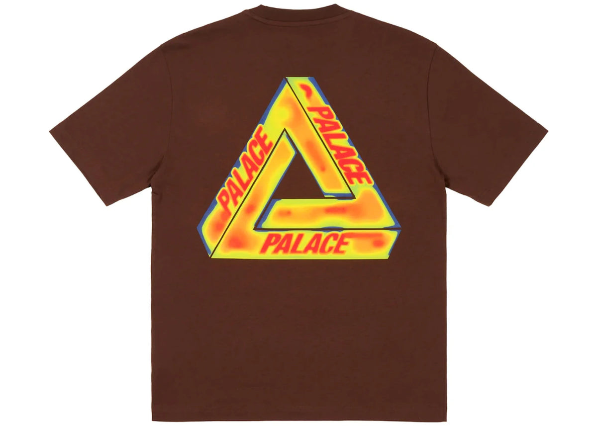 Palace Heat Sensi T-shirt Nice Brown - vue secondaire A