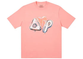 Palace Inflator T-Shirt Pink - vue 360