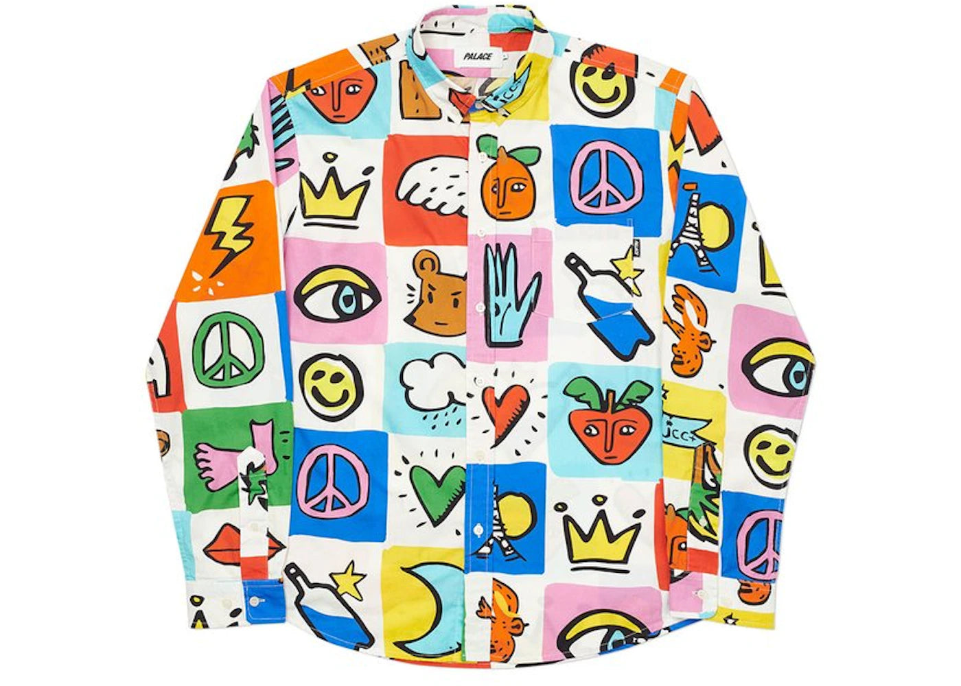 Palace JCDC2 Shirt Multi - vue secondaire A