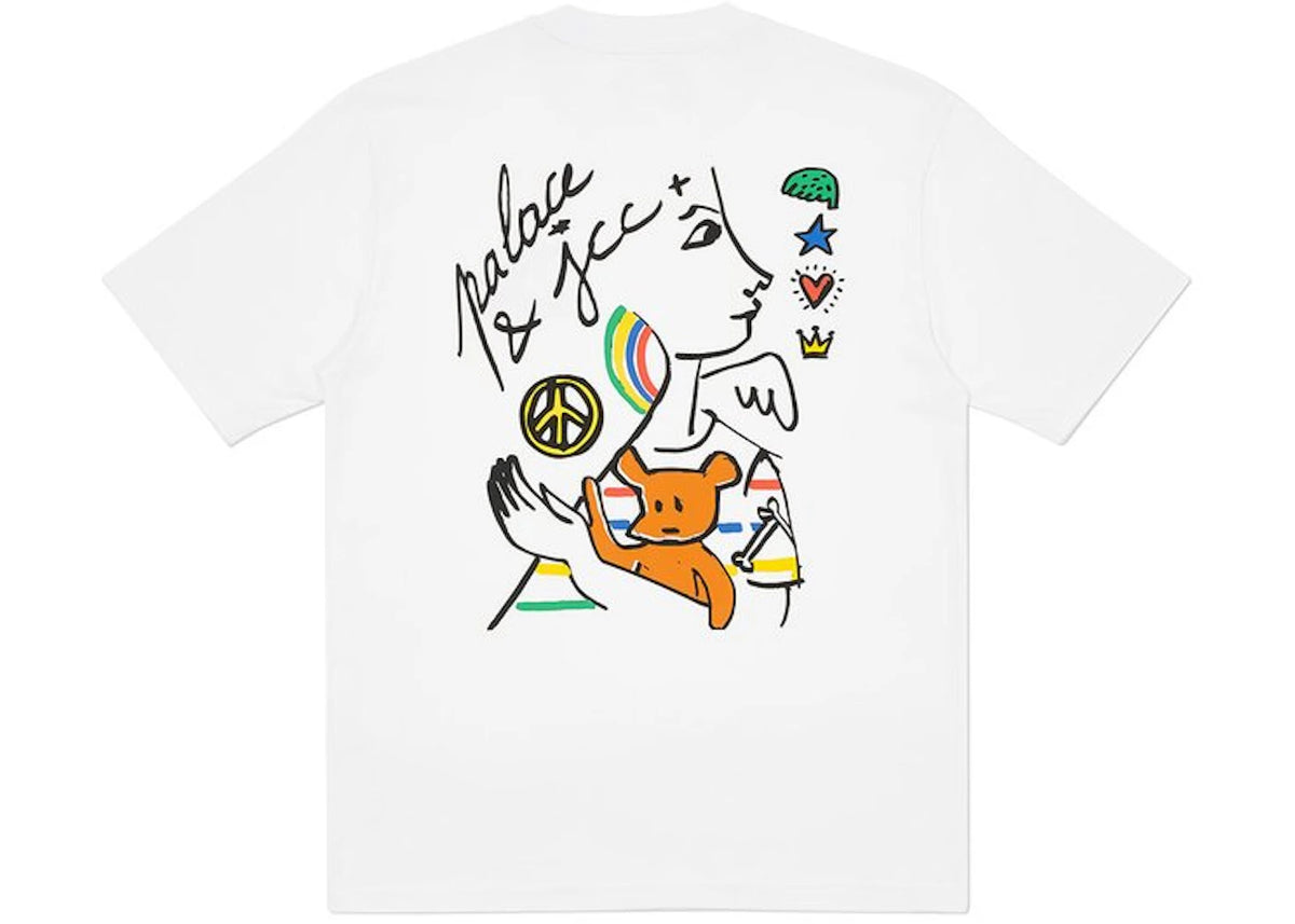 Palace JCDC2 T-Shirt White - vue secondaire B