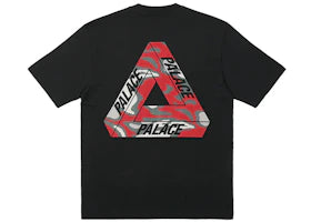 Palace Jungle Camo Tri-Ferg T-Shirt Black