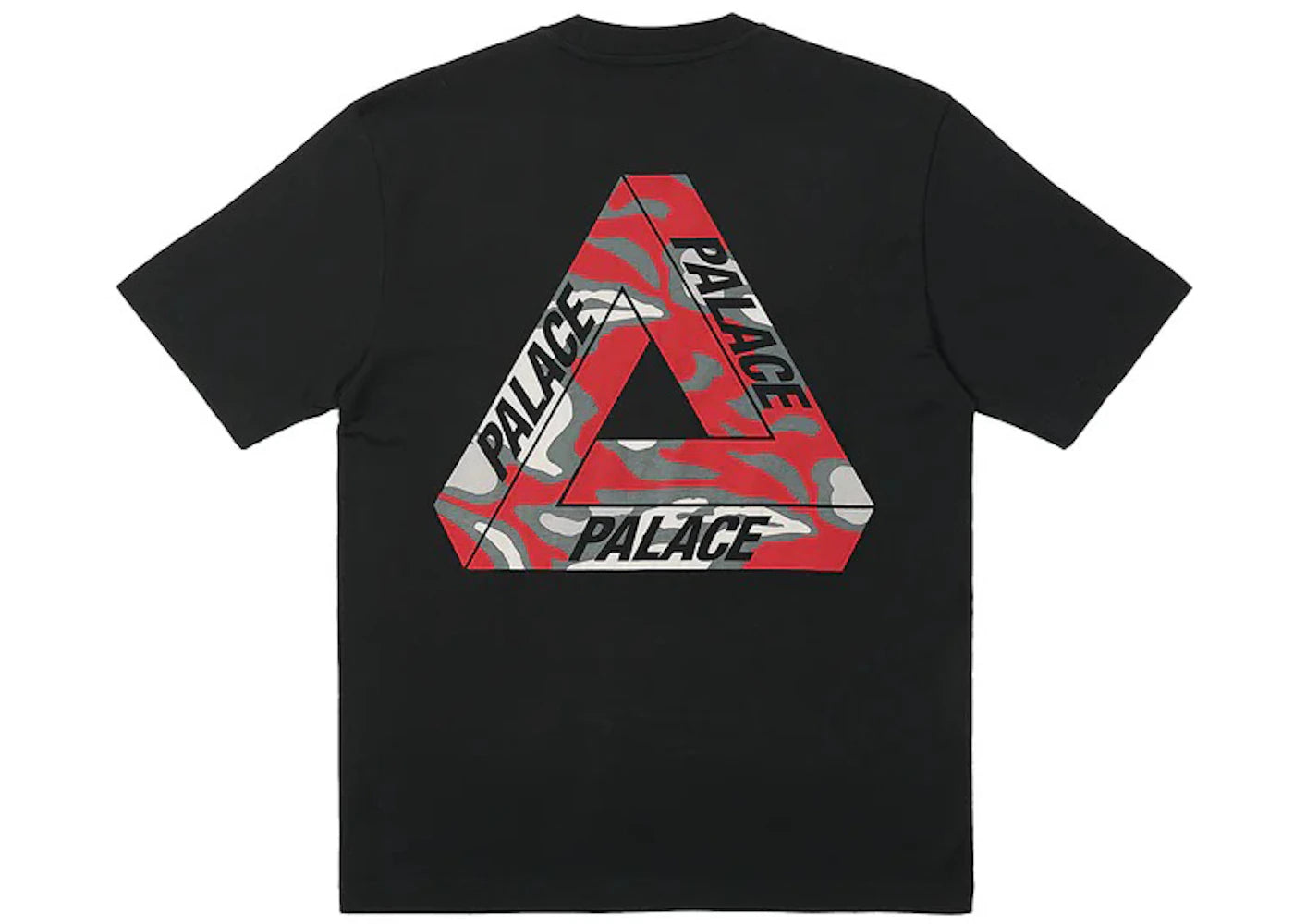 Palace Jungle Camo Tri-Ferg T-Shirt Black - vue secondaire A