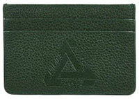 Palace Leather Card Holder Green