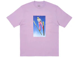 Palace Lift Off T-Shirt Light Purple - vue 360