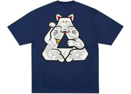 Palace Lucky P3 T-Shirt Navy - apparel view 2