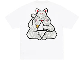 Palace Lucky P3 T-Shirt White - vue 360