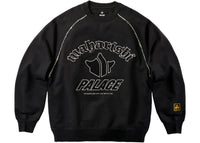 Palace Maharishi Temple Crew Black