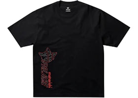 Palace Maharishi Temple Star T-Shirt Black - vue 360