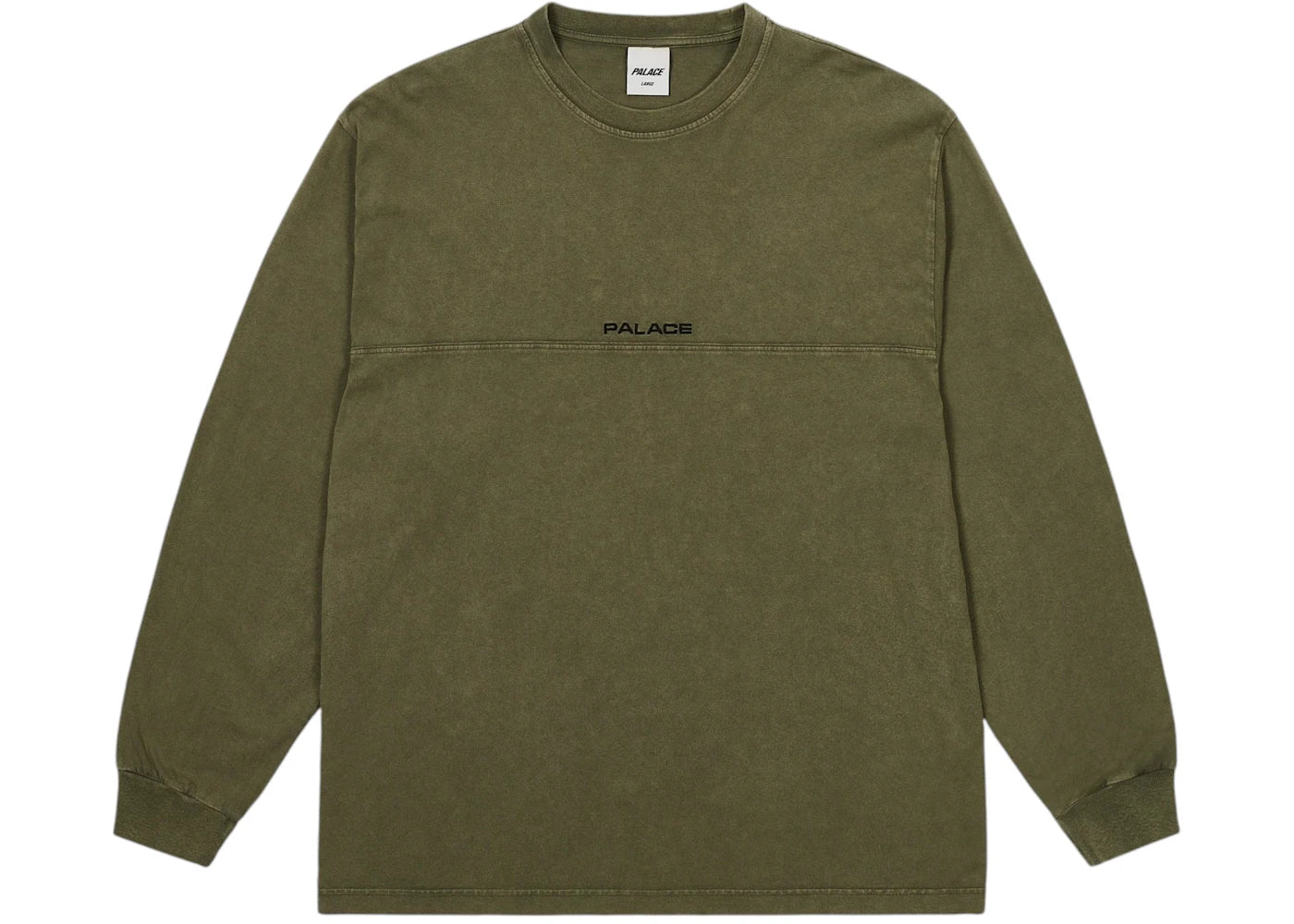 Palace Micro Pigment Longsleeve The Deep Green - vue secondaire A
