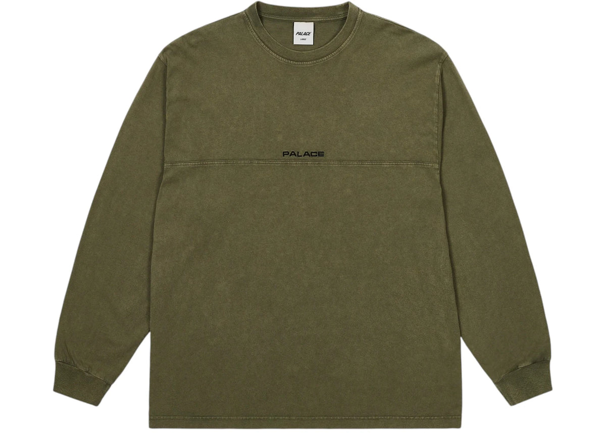 Palace Micro Pigment Longsleeve The Deep Green - vue 360