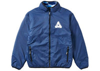 Palace Mirage Reversible Fleece Jacket Blue