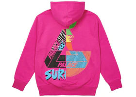 Palace Mix Up Hood Pink - vue 360