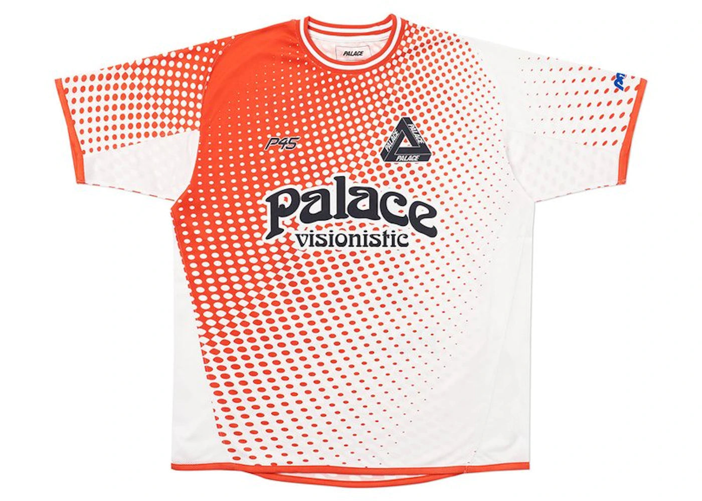 Palace Multi Option Footie Jersey White/Red - vue secondaire A