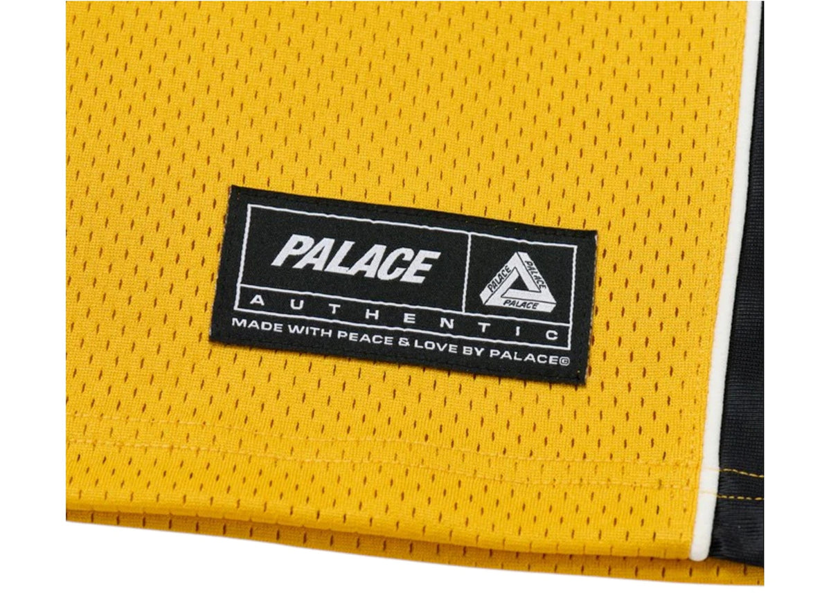 Palace Nein Mesh Jersey Yellow - vue secondaire B