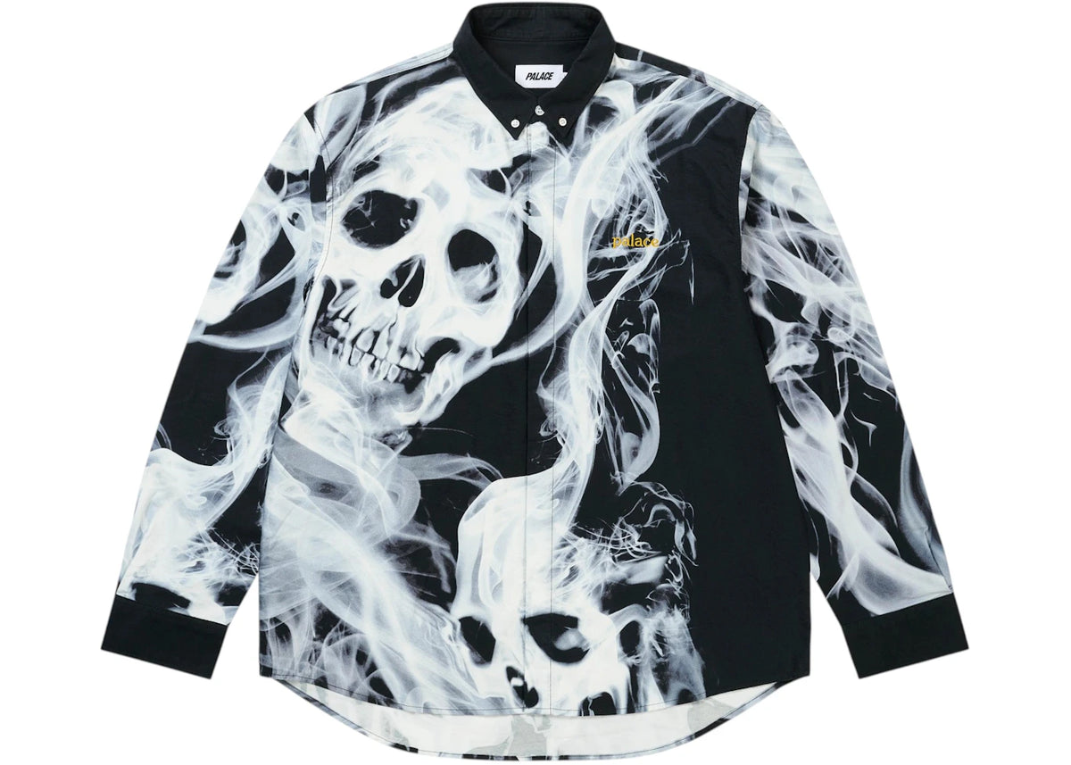 Palace Oxford Shirt (SS26) Smoked - vue secondaire A
