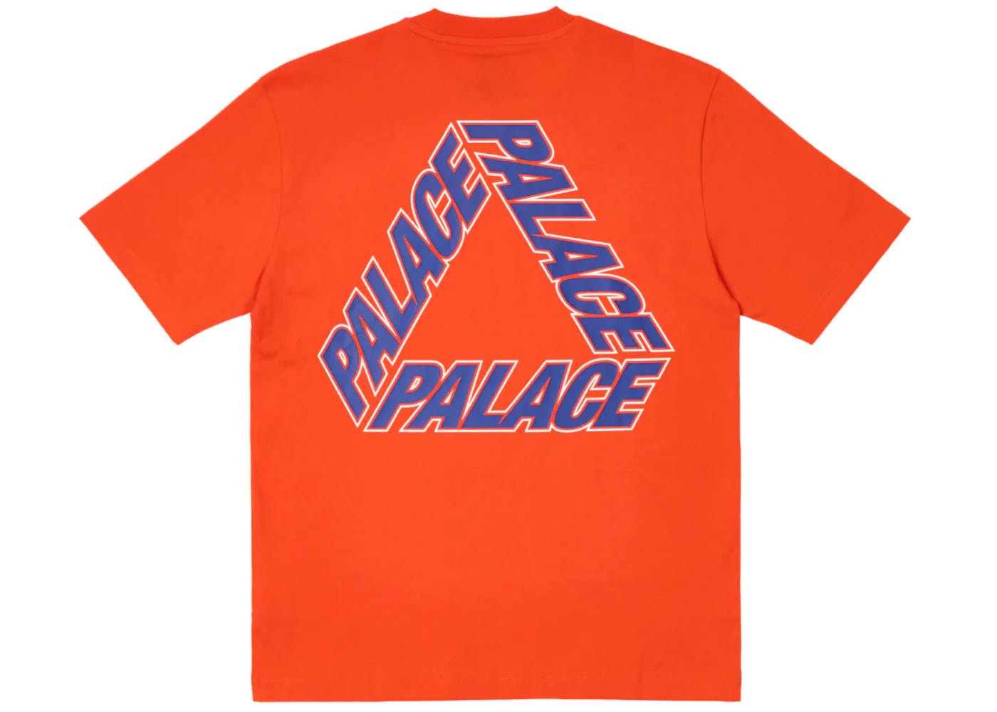 Palace P-3 Outline T-Shirt Rouge - vue secondaire A