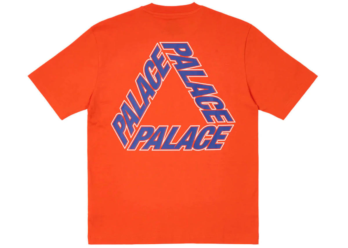 Palace P-3 Outline T-Shirt Rouge - vue 360