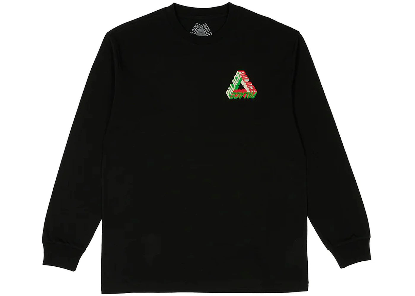 Palace P-3D Longsleeve (FW23) Black - vue secondaire B