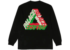 Palace P-3D Longsleeve (FW23) Black