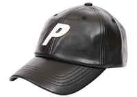 Palace P 6-Panel Leather Black