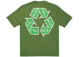 Palace P Cycle T-shirt Green - vue 360