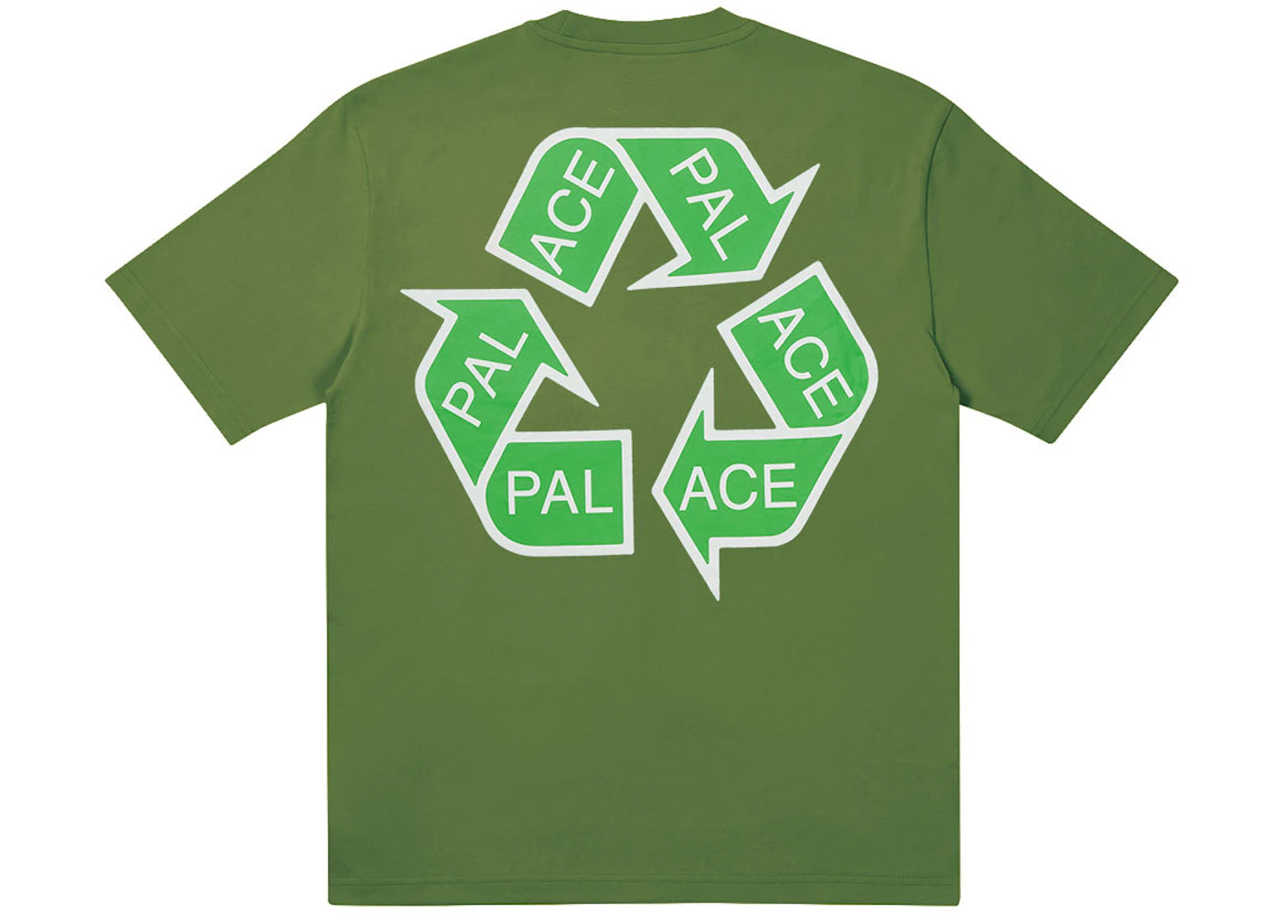 Palace P Cycle T-shirt Green - vue secondaire A