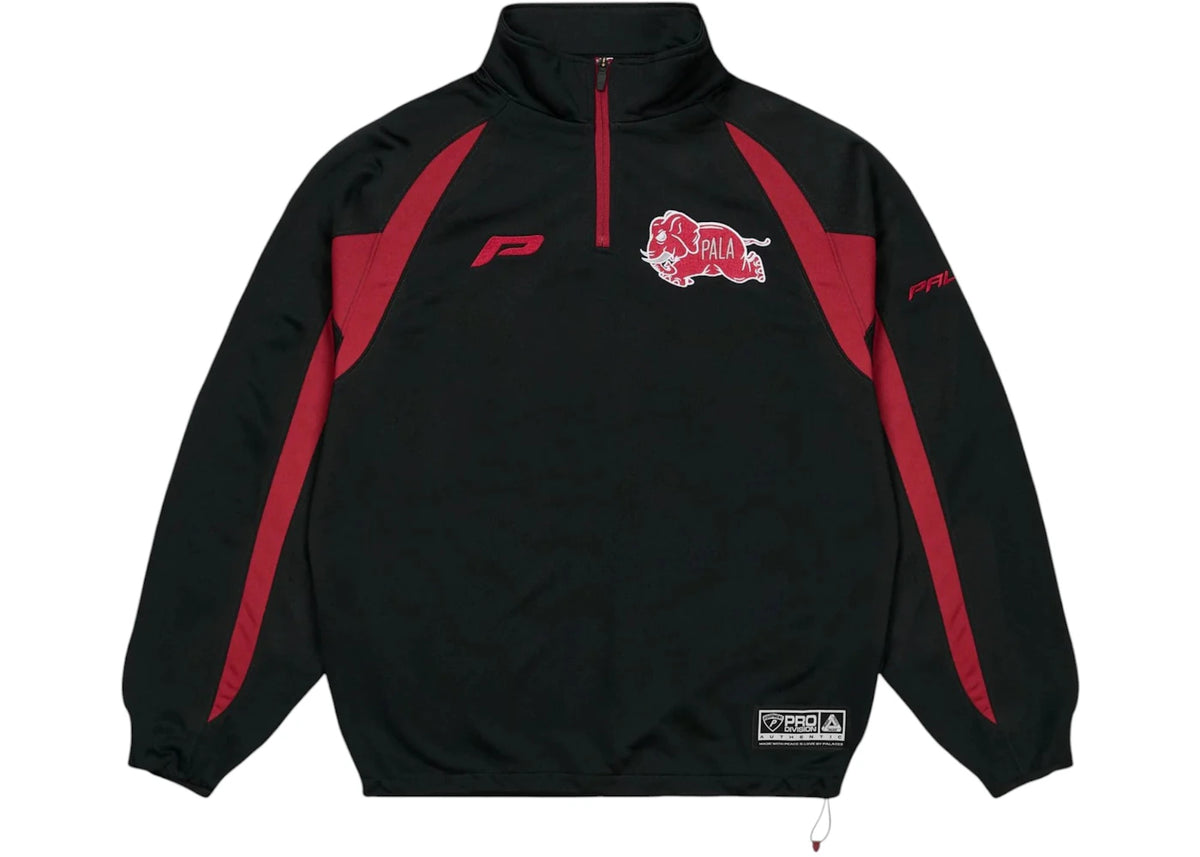 Palace Palabama Quarter Zip Black - vue secondaire A