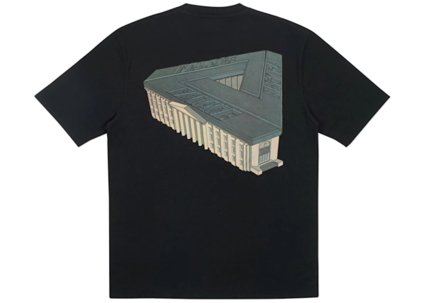 Palace Palazzo T-Shirt Black - vue secondaire B