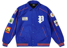Palace Patches Cotton Bomber Royal Blue