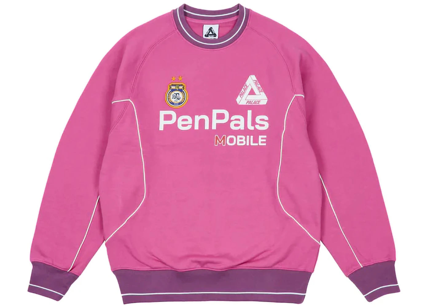Palace Pen Pals Crew Rosa - vue secondaire A