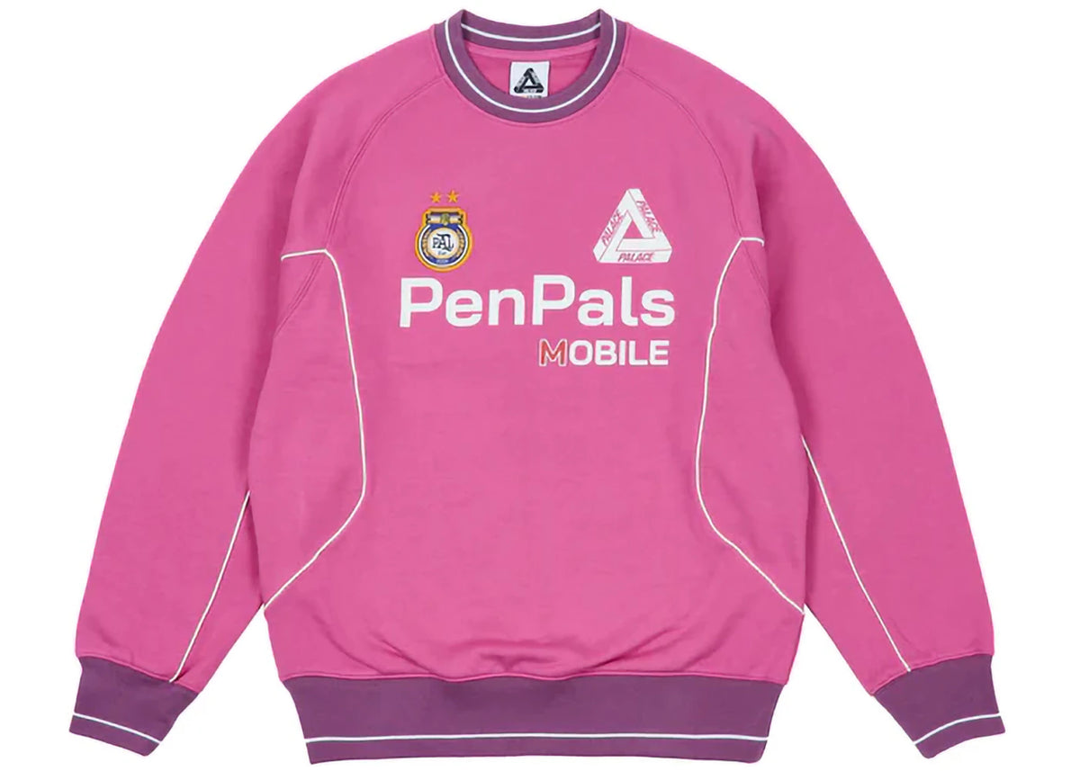 Palace Pen Pals Crew Rosa - vue 360