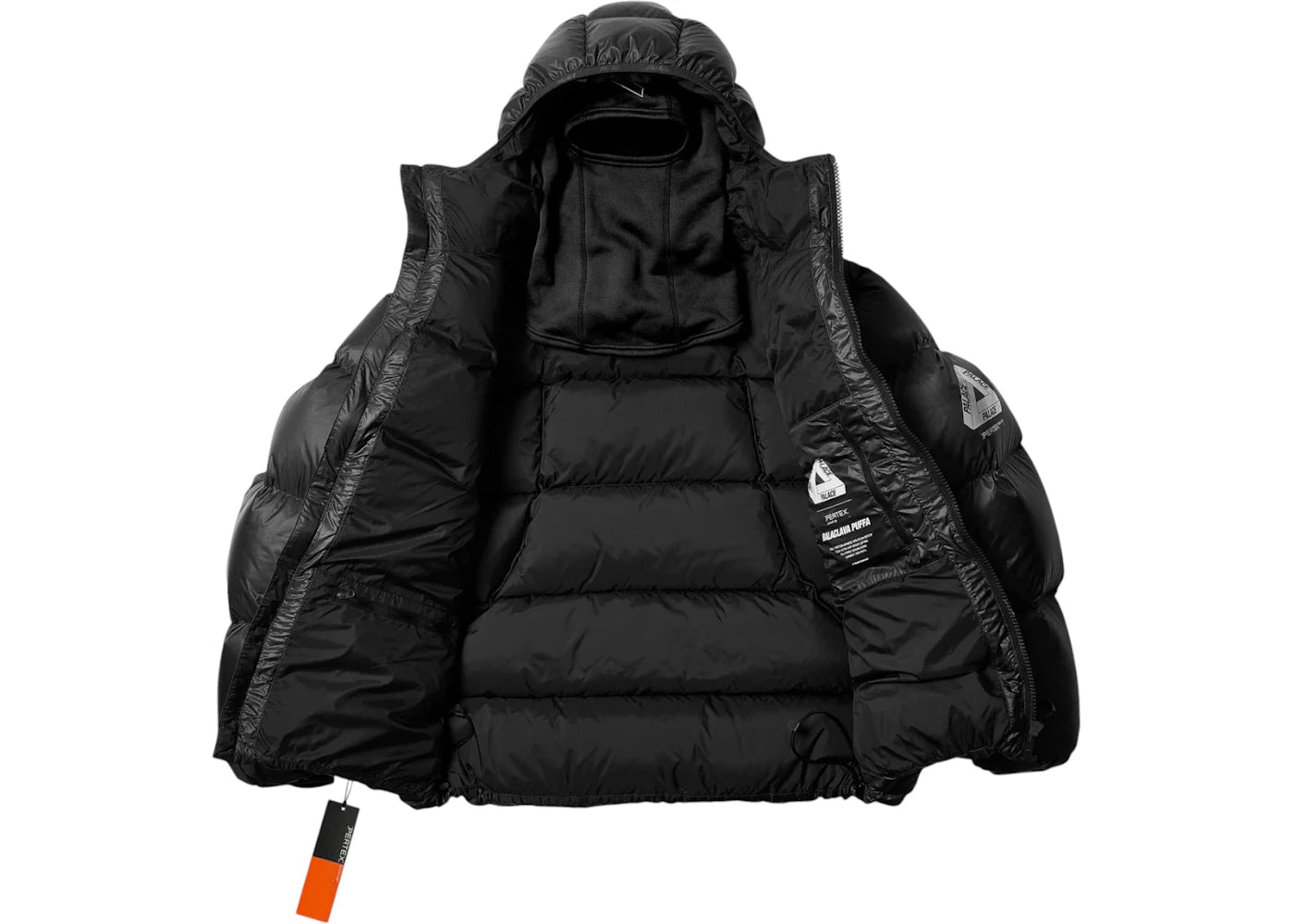 Palace Pertex Opaque Balaclava Puffer Jacket Black - vue secondaire A